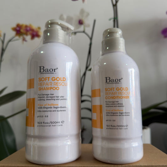 Pack Soft Gold = Shampoo + Acondicionador – BAOR