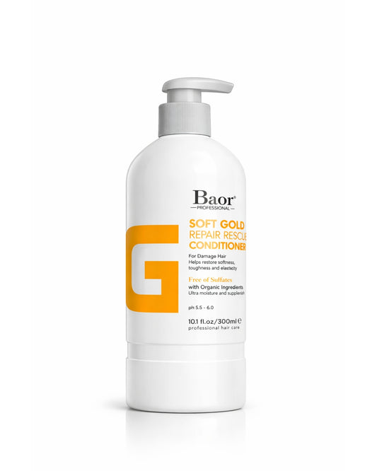 Pack Soft Gold Suavidad Diaria BAOR - imagen principal de BAOR Acondicionador Soft Gold 300 ml