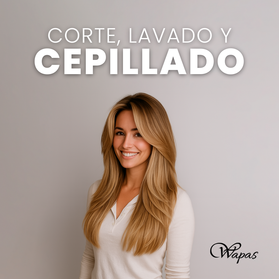 Corte, Lavado y Cepillado de cabello