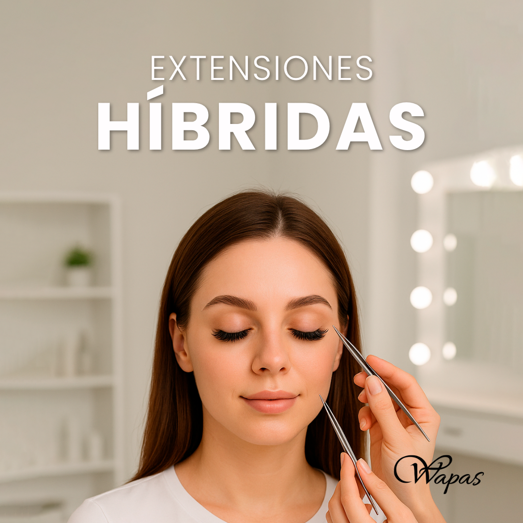 Extensiones de Pestañas Híbridas