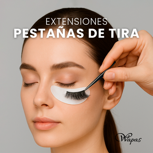 Extensiones pestañas de tira