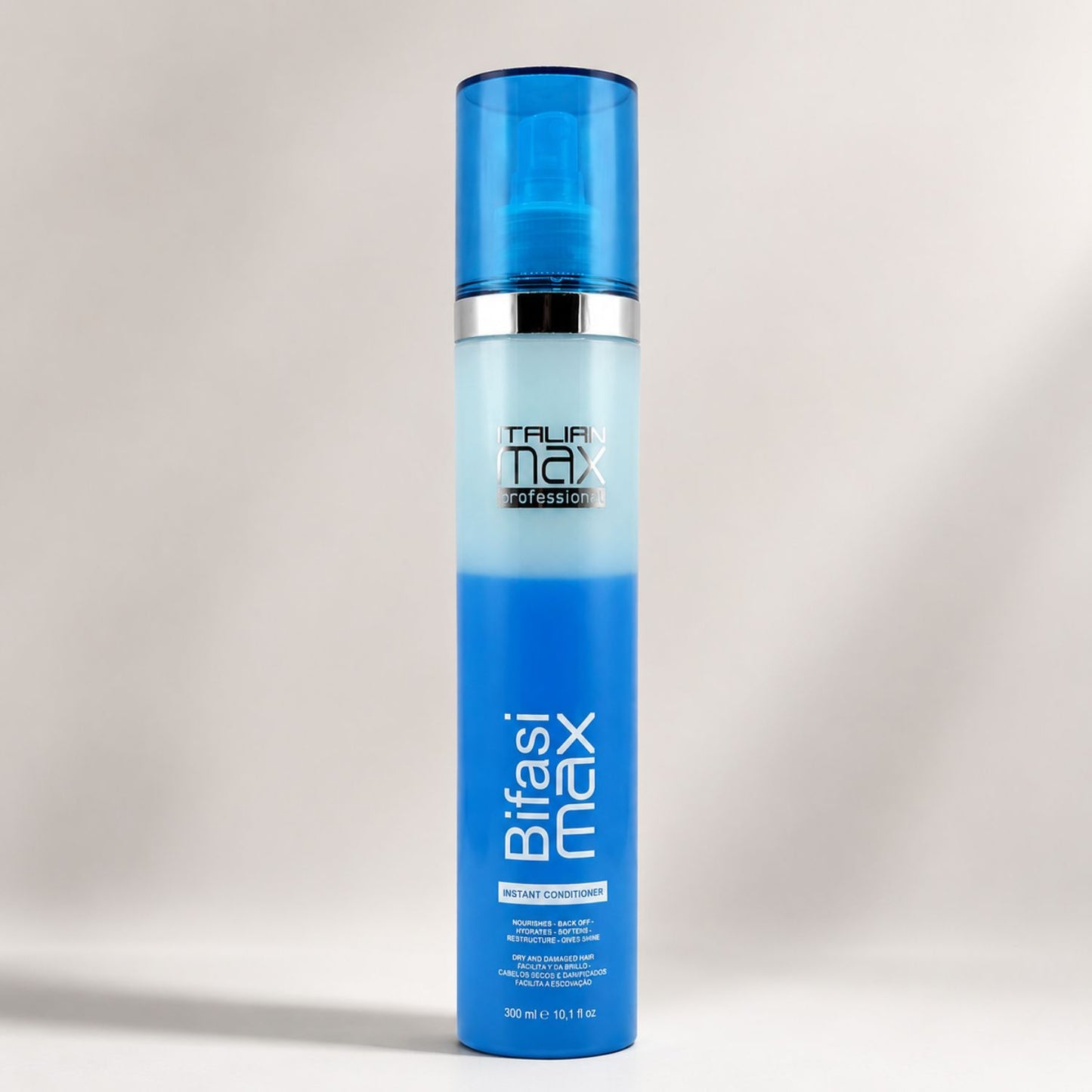 Italian Max Bifasimax Leave-In Sin Enjuague 300 ml para brillo y frizz