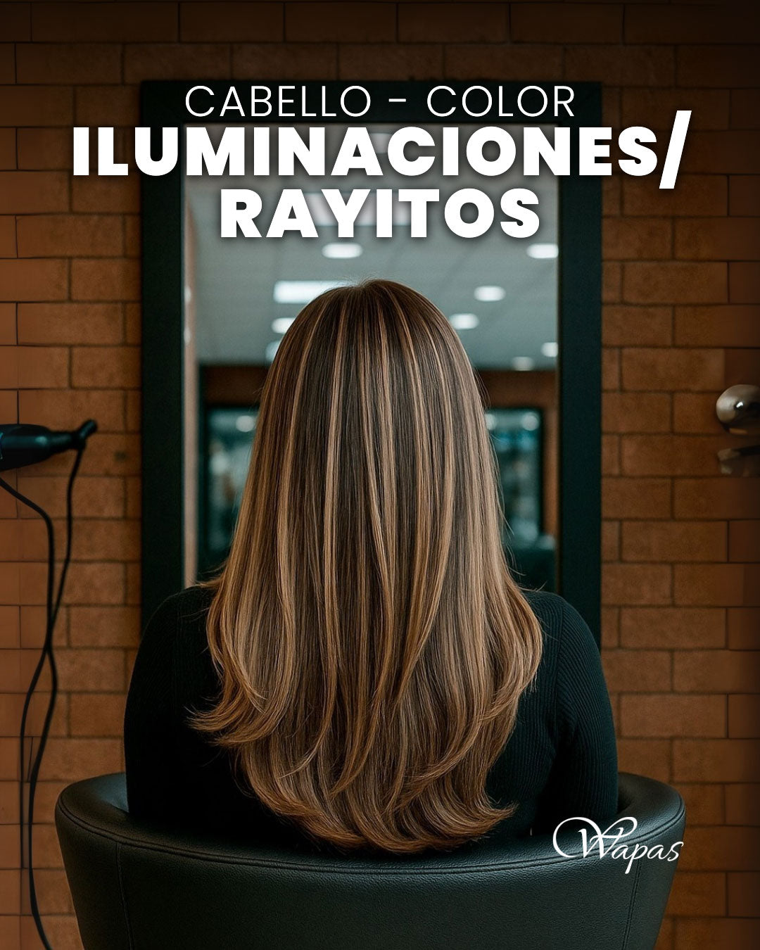 Iluminaciones en el cabello en San Isidro - coloración profesional en Wapas - imagen 2