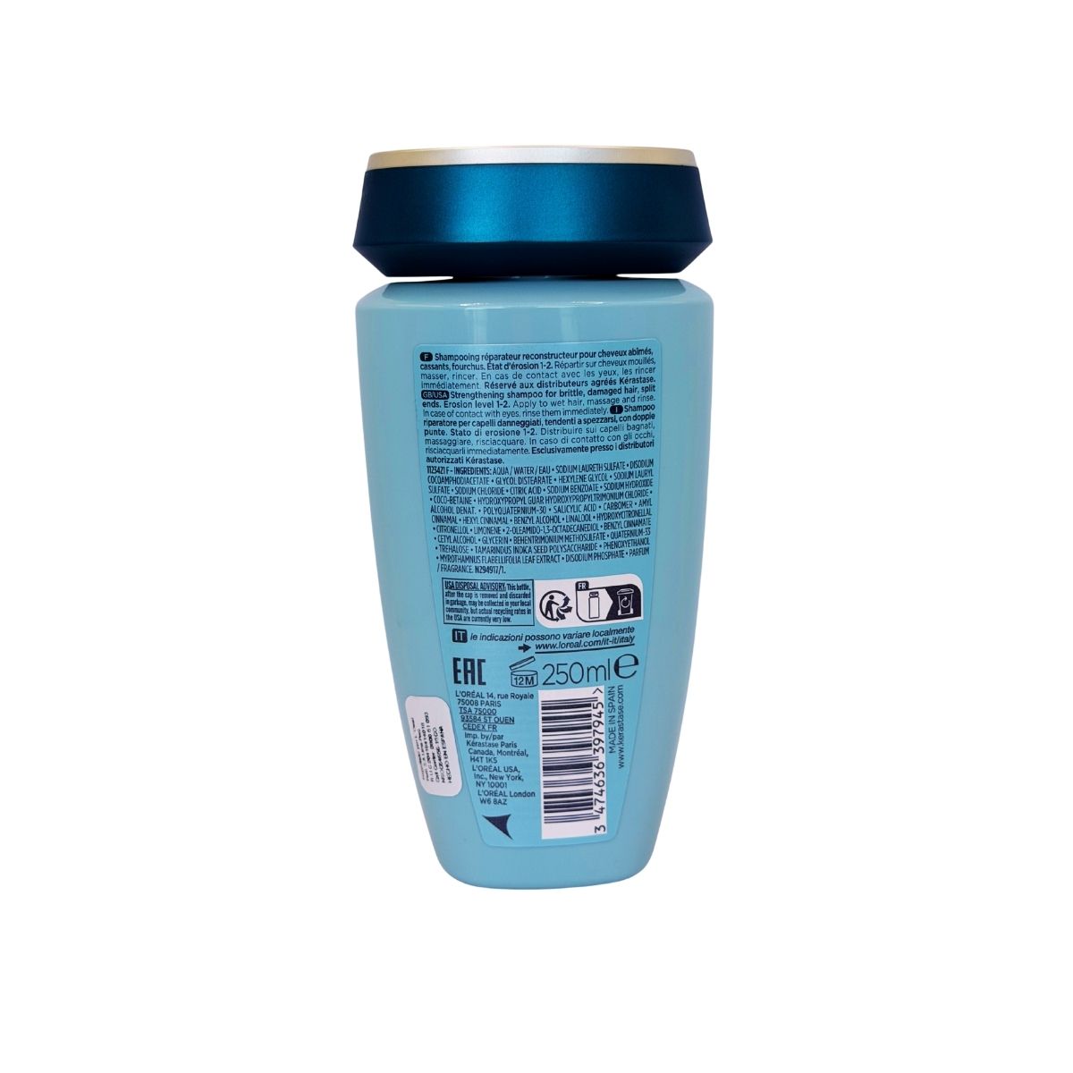 Kérastase Résistance Bain Force Architecte Shampoo reconstructor anti quiebre 250 ml