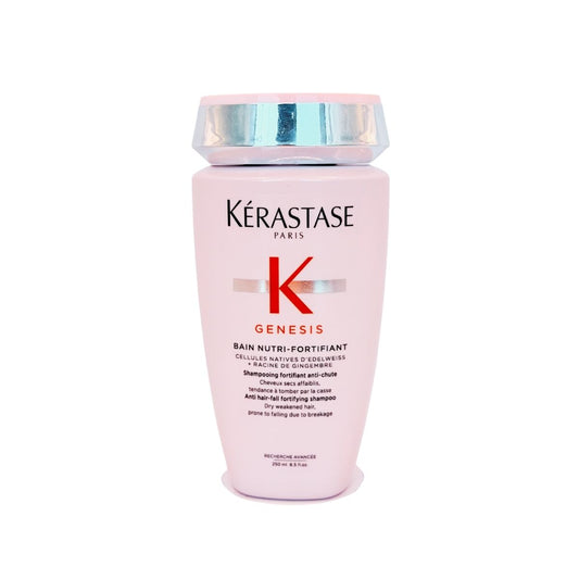 Kérastase Genesis Bain Nutri-Fortifiant Shampoo anticaída por quiebre cabello seco 250 ml