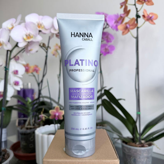 Mascarilla Platino Matizadora 400 ml Hanna Caball