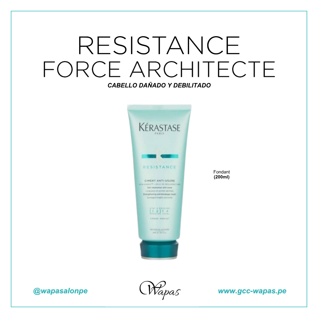 Resistance Force Architecte - Fondant (200ml)