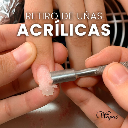 Retiro de uñas Acrílicas