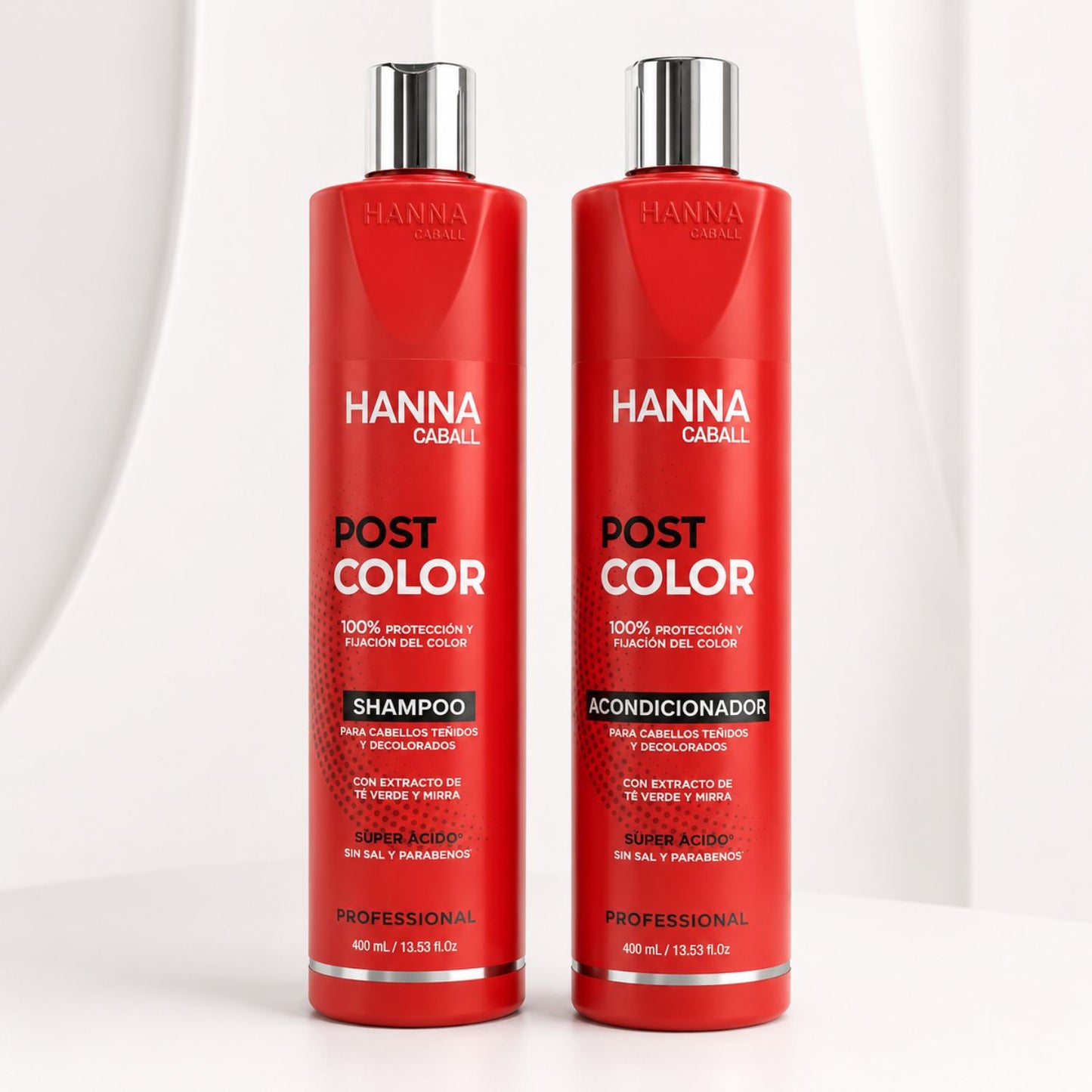 Hanna Caball Post Color Shampoo + Acondicionador 400 ml