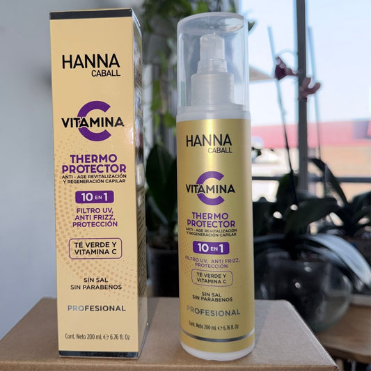 Termoprotector Capilar Vitamina C 10 en 1 Hanna Caball