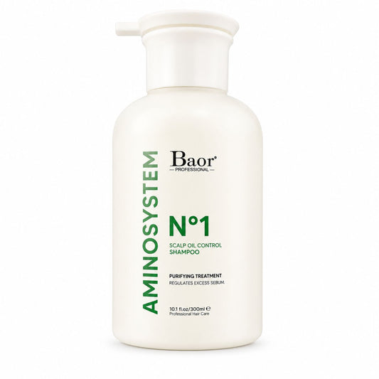 Pack Hidratación sin Enjuague BAOR - imagen principal de BAOR Aminosystem Moisturizing Shampoo N°1 300 ml para cabello seco
