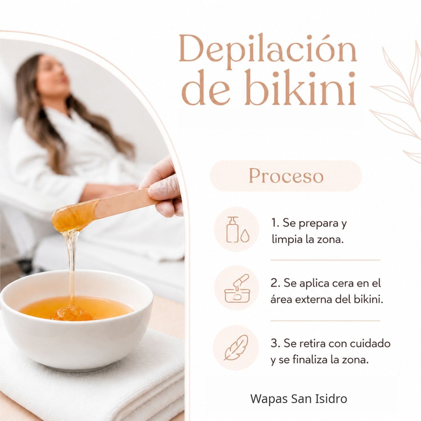 Depilación de bikini en San Isidro | Wapas