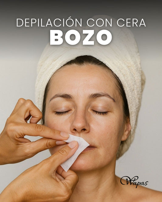 Depilación de bozo con Cera