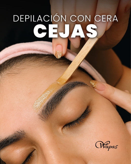 Depilación de Cejas con cera
