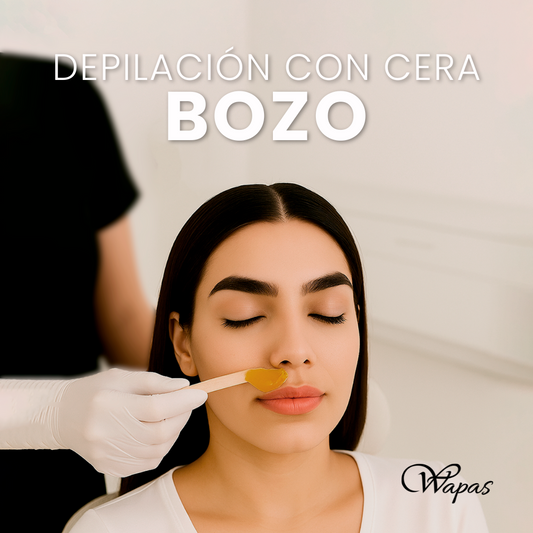 Depilación de bozo con Cera