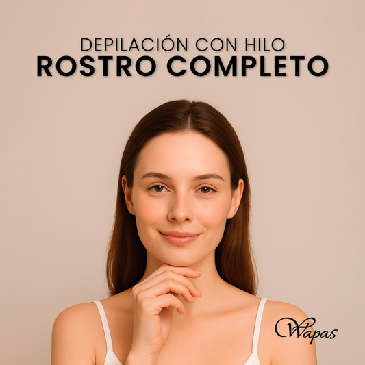 Depilación Hilo Rostro Completo