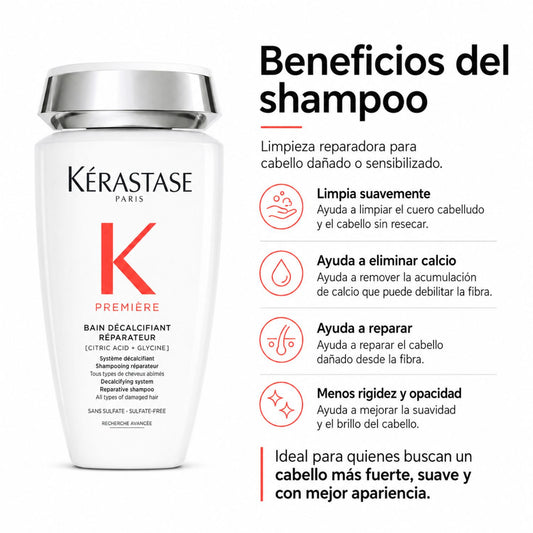 Kérastase Première Bain Rénovateur 250 ml para cabello dañado o sensibilizado