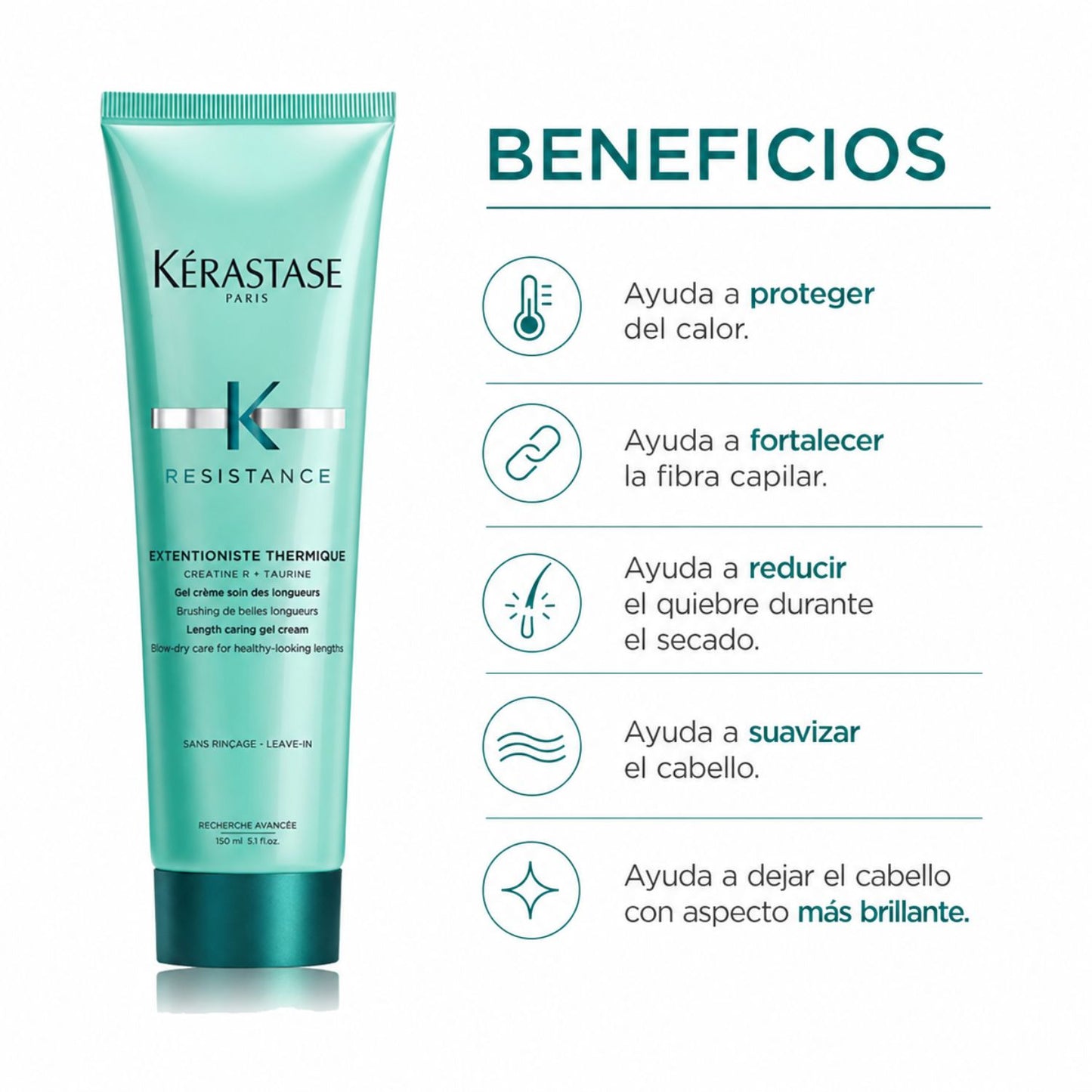 Pack Kérastase Resistance Force Architecte Línea Completa - Kérastase Résistance Force Architecte Ciment Thermique 150 ml