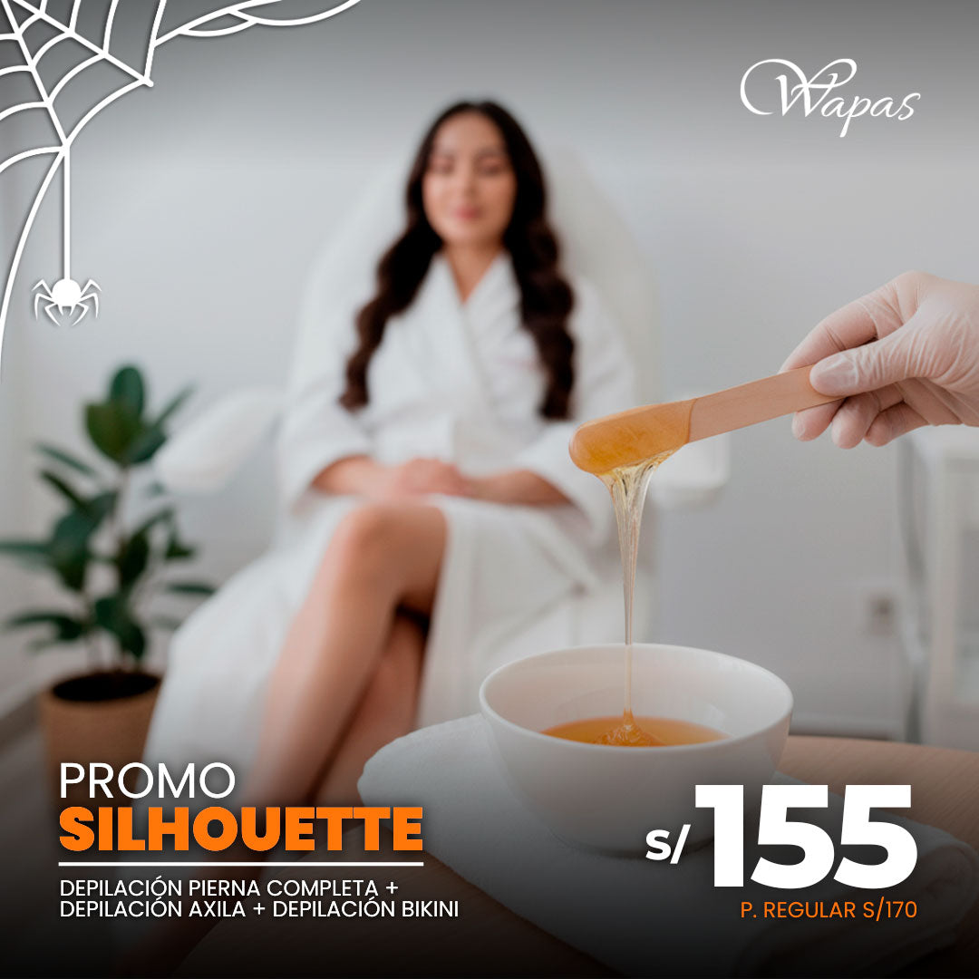 Promo Silhouette Wapas: depilación de piernas, axilas y bikini en Lima