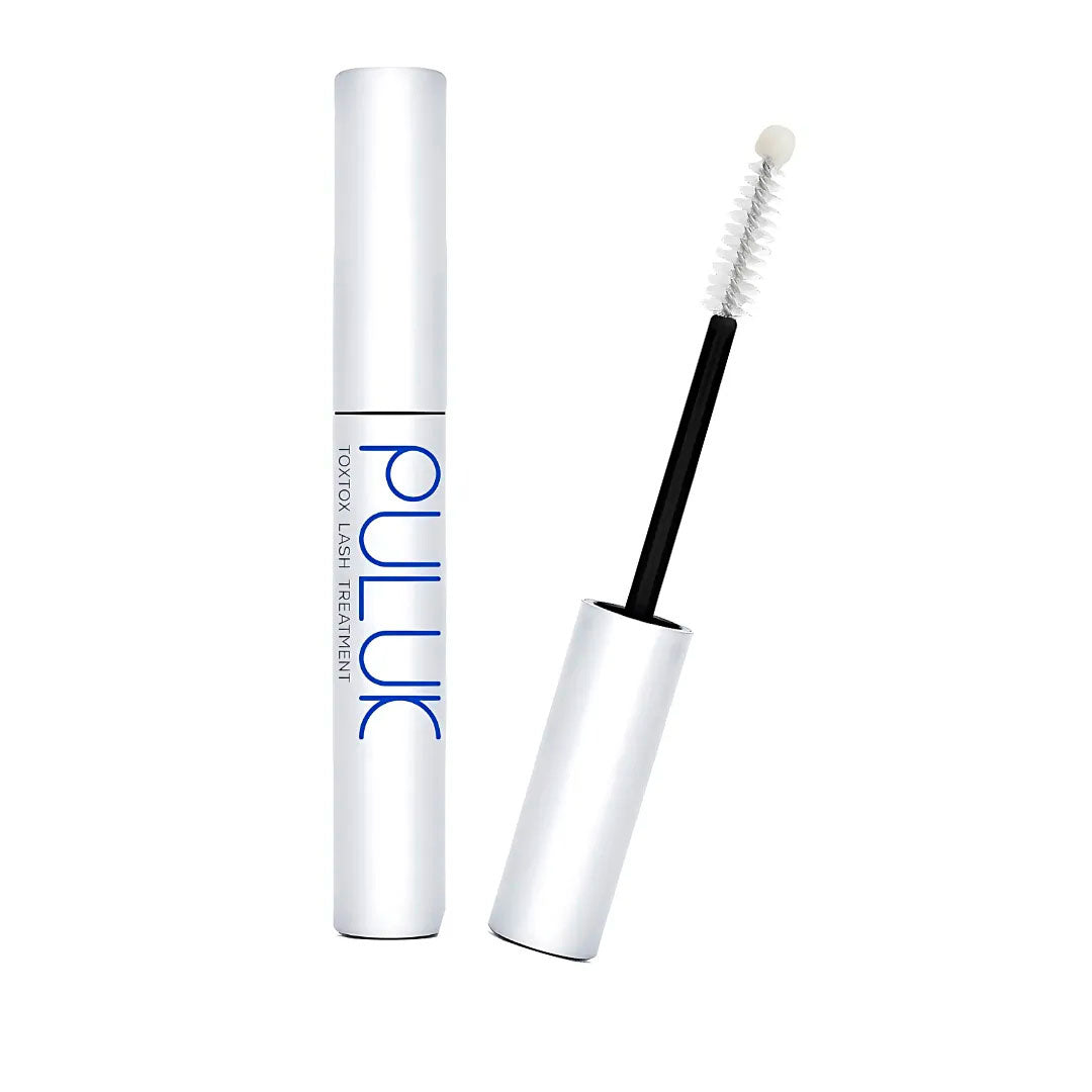 Puluk Lash Treatment serum para pestañas y cejas con cepillo aplicador, cuidado en casa para mantener resultados de lifting en Wapas GCC
