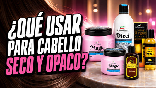 ¿Qué usar para cabello seco, opaco o áspero? Productos para recuperar suavidad y brillo