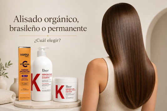Alisado orgánico, brasileño o permanente: diferencias y cuál elegir