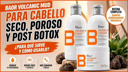 BAOR Volcanic Mud: para qué sirve y cómo usarlo si tienes cabello seco, poroso o post botox