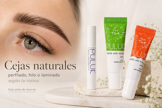Cejas naturales para primavera: perfilado, hilo o laminado según tu rutina