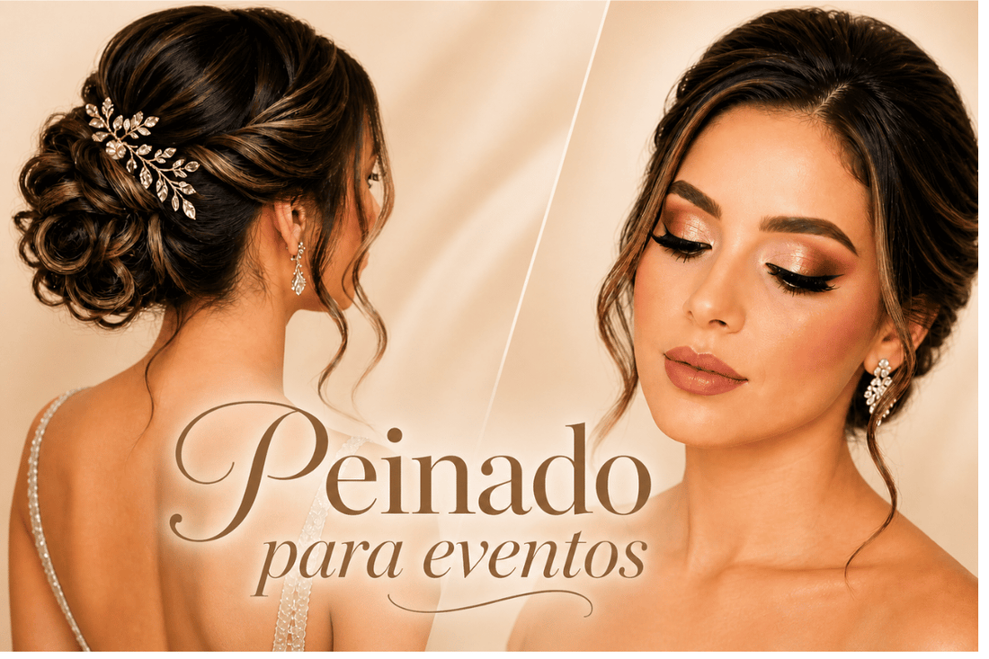 Peinado para eventos: cómo lograr un look impecable con maquillaje completo en Lima