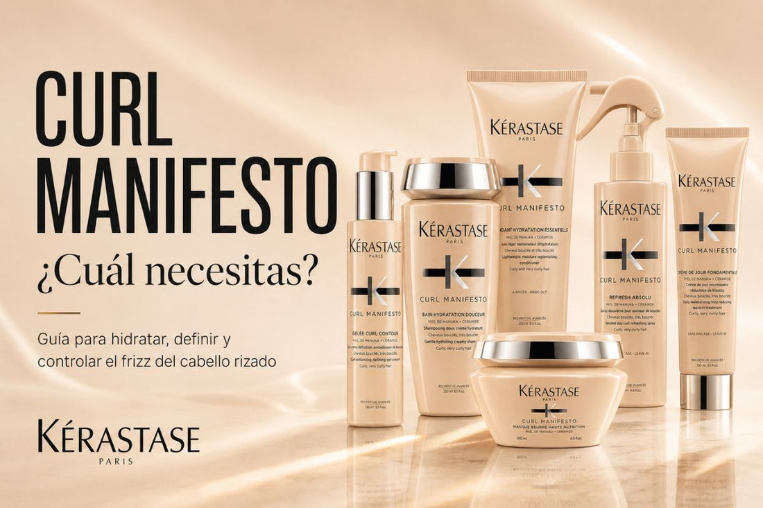 Kérastase Curl Manifesto: guía para cabello ondulado, rizado, muy rizado o afro
