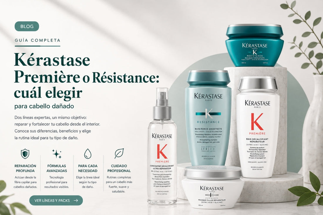 Kérastase Première o Résistance: cuál elegir para cabello dañado