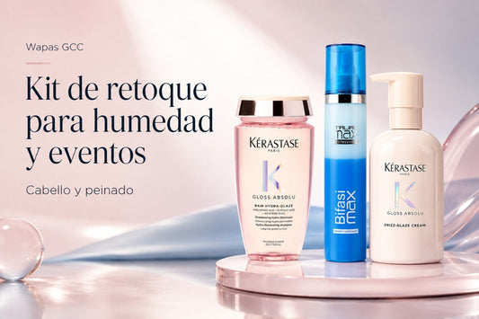 Kit de retoque para humedad y eventos: qué llevar para cabello y peinado