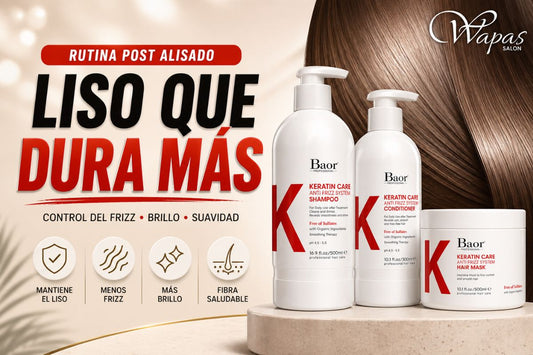 Rutina post alisado en casa: cómo reducir frizz y mantener el liso por más tiempo