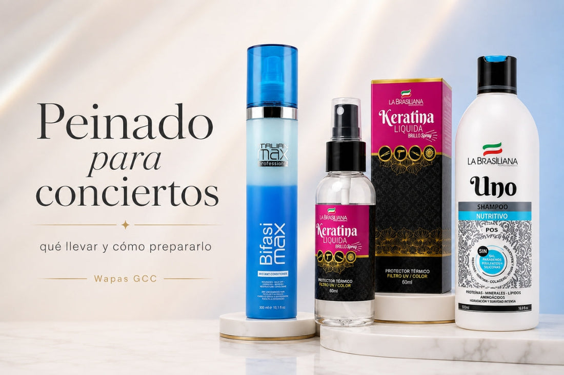 Maquillaje y peinado para conciertos: qué elegir según horario, ropa y tipo de evento