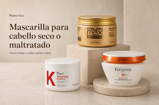 Mascarilla para cabello seco o maltratado: cómo elegir y cada cuánto usarla