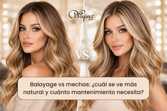 Balayage vs mechas: cuál se ve más natural y cuánto mantenimiento necesita