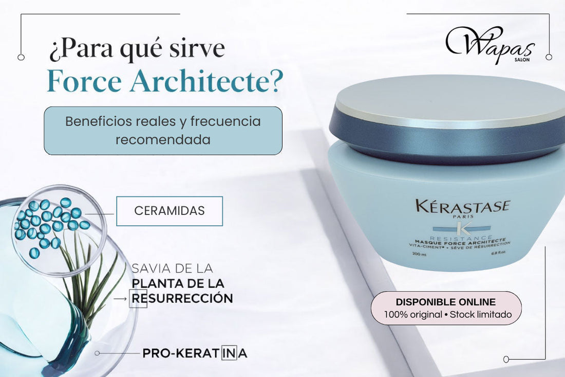 ¿Para qué sirve Force Architecte? Beneficios reales y frecuencia recomendada
