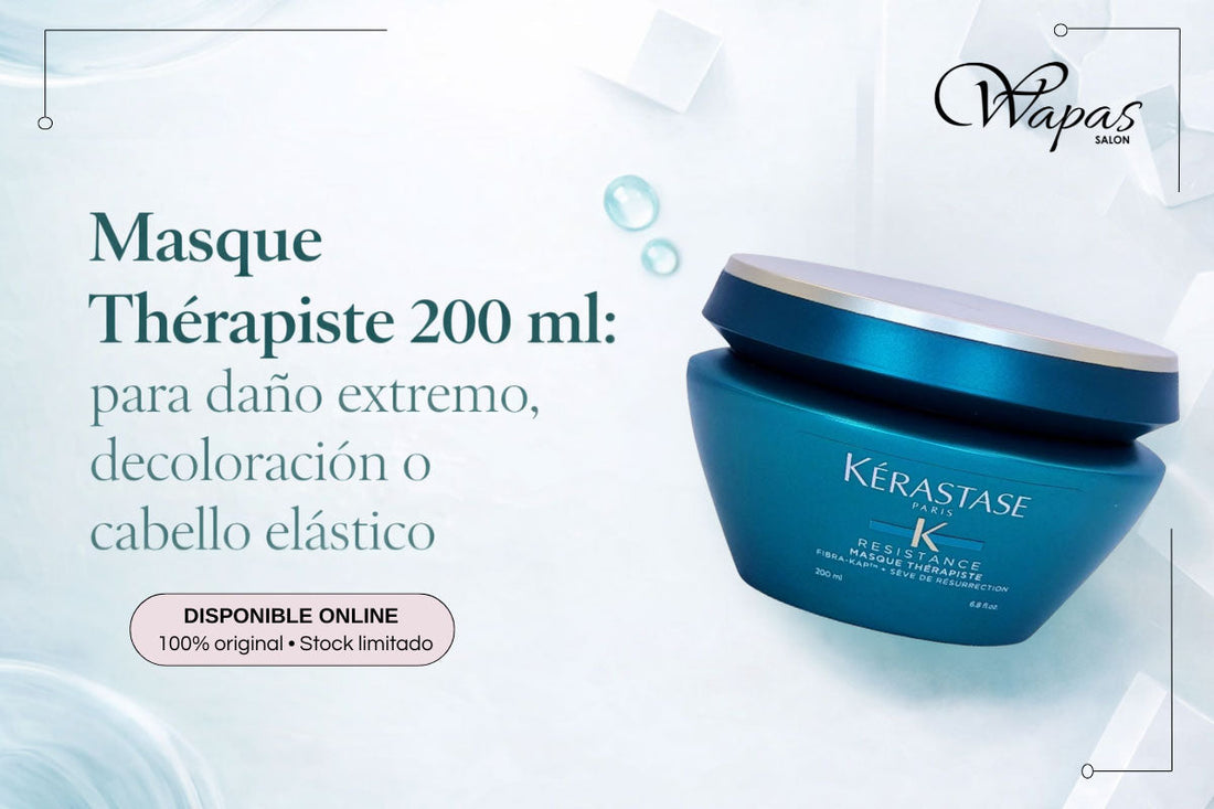 Masque Thérapiste 200 ml: para daño extremo, decoloración o cabello elástico