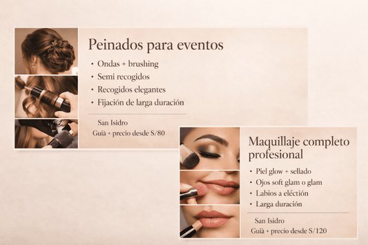 Maquillaje completo profesional en San Isidro: qué incluye, cuánto dura y precio desde