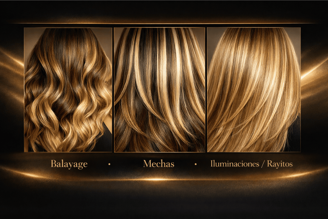 Balayage, Mechas e Iluminaciones/Rayitos en San Isidro: cómo elegir tu técnica ideal