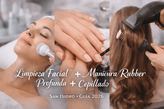 Limpieza facial profunda + Manicura Rubber + Cepillado en San Isidro: precio desde y cuidados