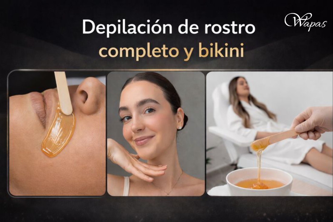 Depilación de rostro completo (bozo, mentón y patillas) y bikini —qué esperar y resultados