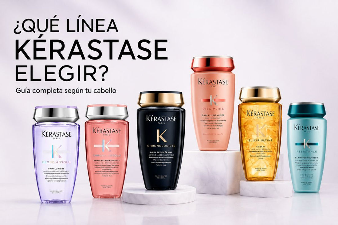 ¿Qué línea Kérastase necesito? Guía completa según tu cabello