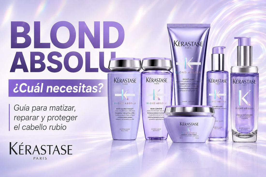 ¿Qué producto Kérastase Blond Absolu necesitas? Guía para cabello rubio, decolorado o con mechas