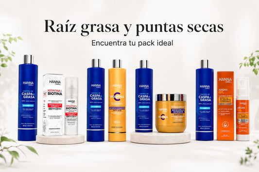 Raíz grasa, caspa visible y puntas secas: qué rutina usar según tu cabello