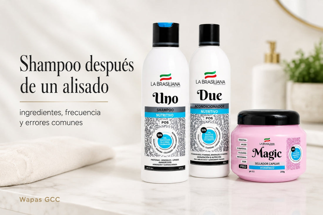 Shampoo después de un alisado: ingredientes, frecuencia y errores comunes