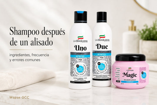 Shampoo después de un alisado: ingredientes, frecuencia y errores comunes