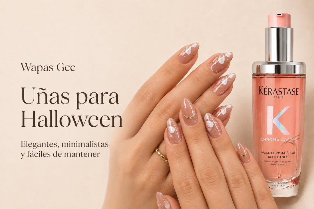 Uñas para Halloween: diseños elegantes, minimalistas y fáciles de mantener