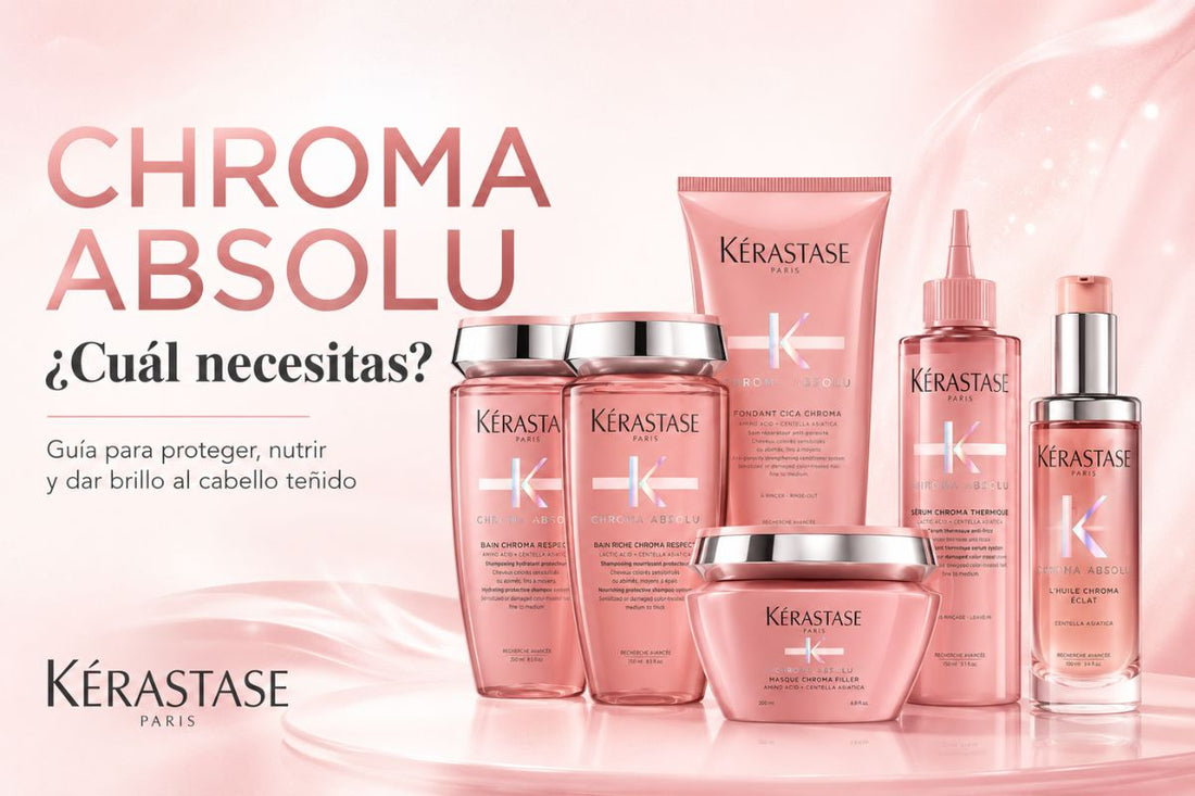 Kérastase Chroma Absolu: guía para cabello teñido o sensibilizado por coloración