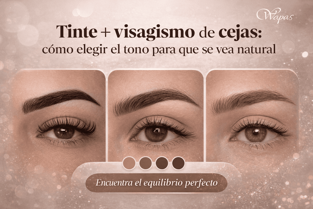 Tinte + visagismo de cejas: cómo elegir el tono para que se vea natural
